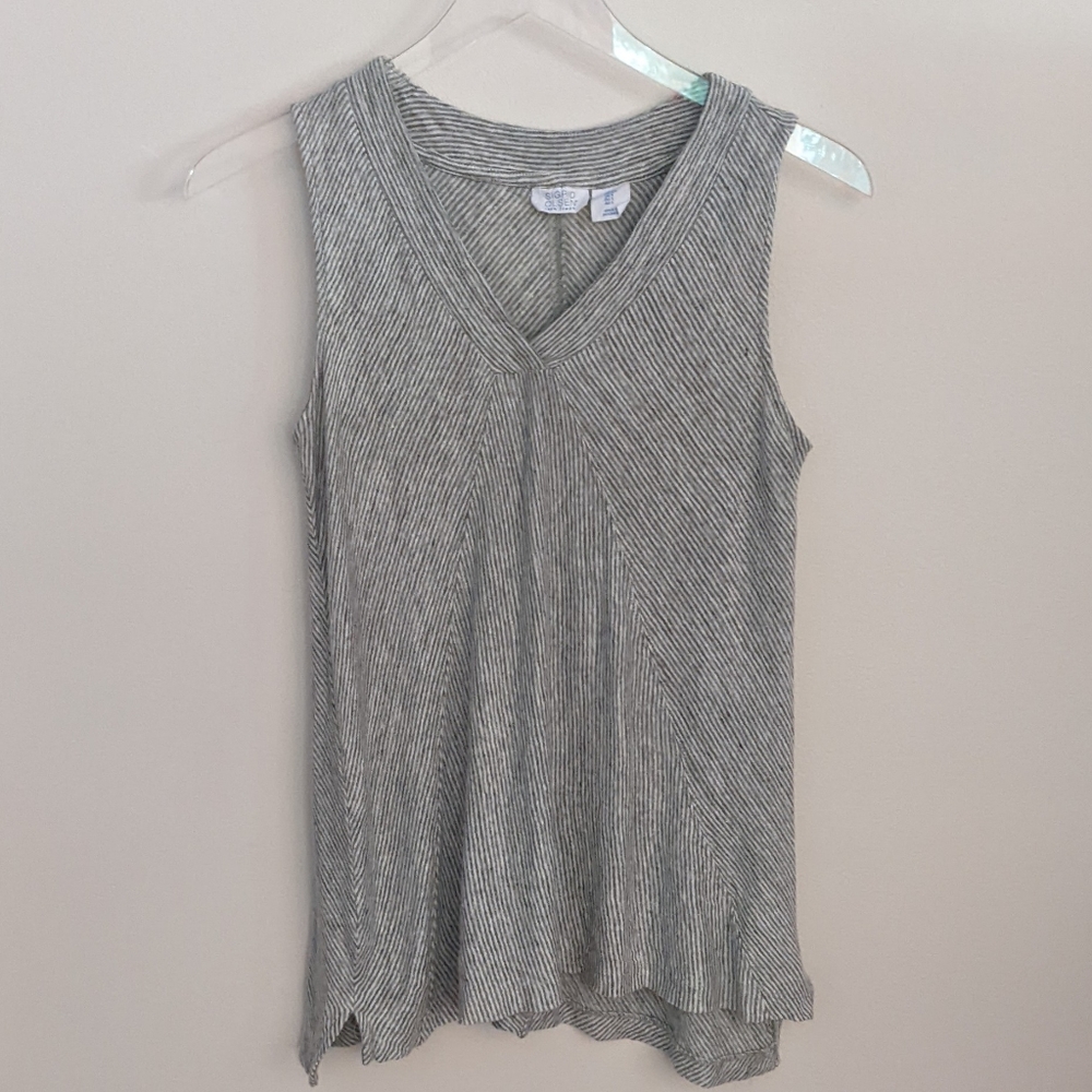Sigrid Olsen Linen Tank Top